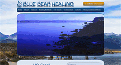 Desktop Screenshot of bluebearhealing.com