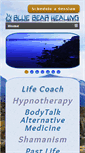 Mobile Screenshot of bluebearhealing.com